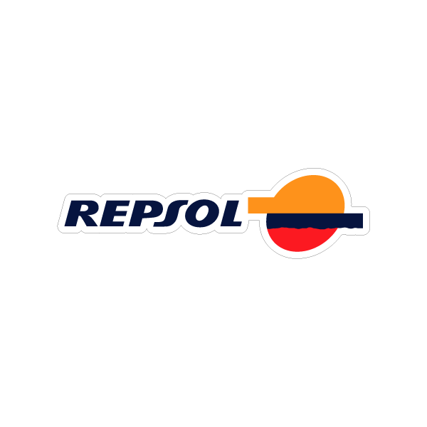 Autocollant / Sticker huile / oil repsol