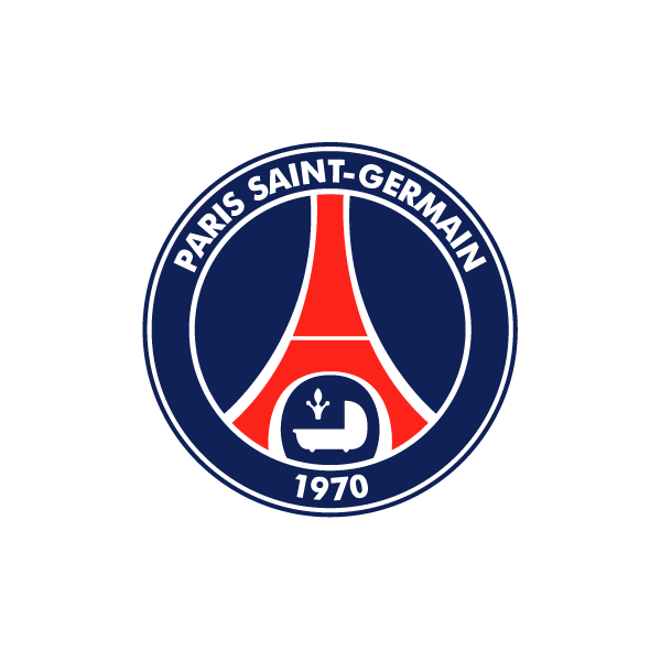 Autocollant / Sticker Football PSG