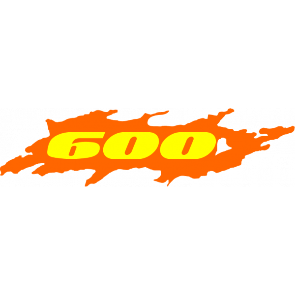 Autocollant / Sticker Suzuki GSXR 600