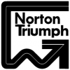 Autocollant / Sticker norton triumph