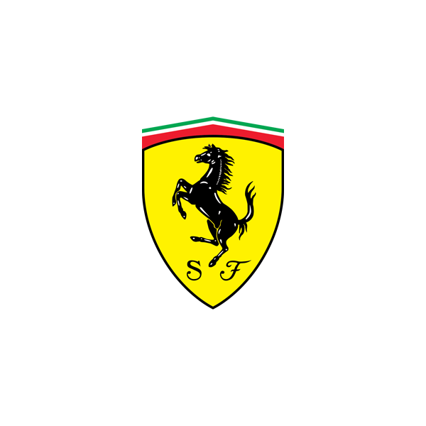 Autocollant / Sticker ferrari