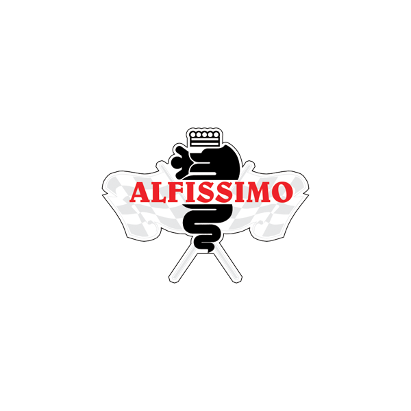 Autocollant / Sticker Alfa Romeo Alfissimo