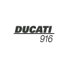 Autocollant / Sticker DUCATI 916