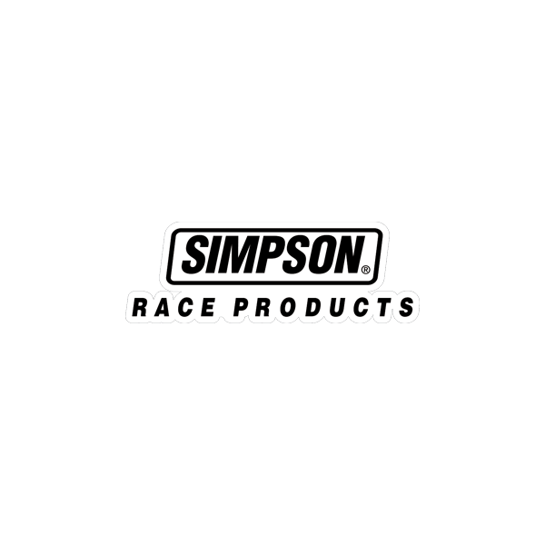 Autocollant / Sticker Logo Casque SIMPSON